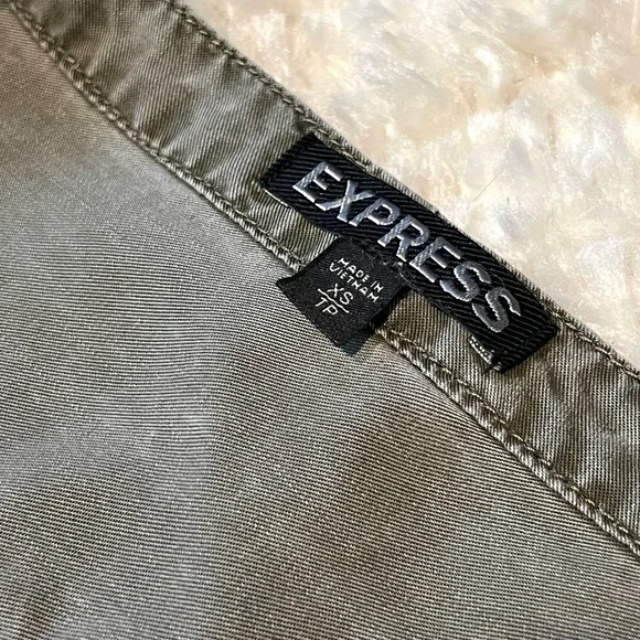 Express army green dress - Picture 2 of 2